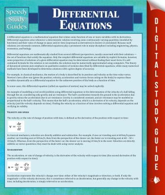 Differential Equations For Dummies Ebook